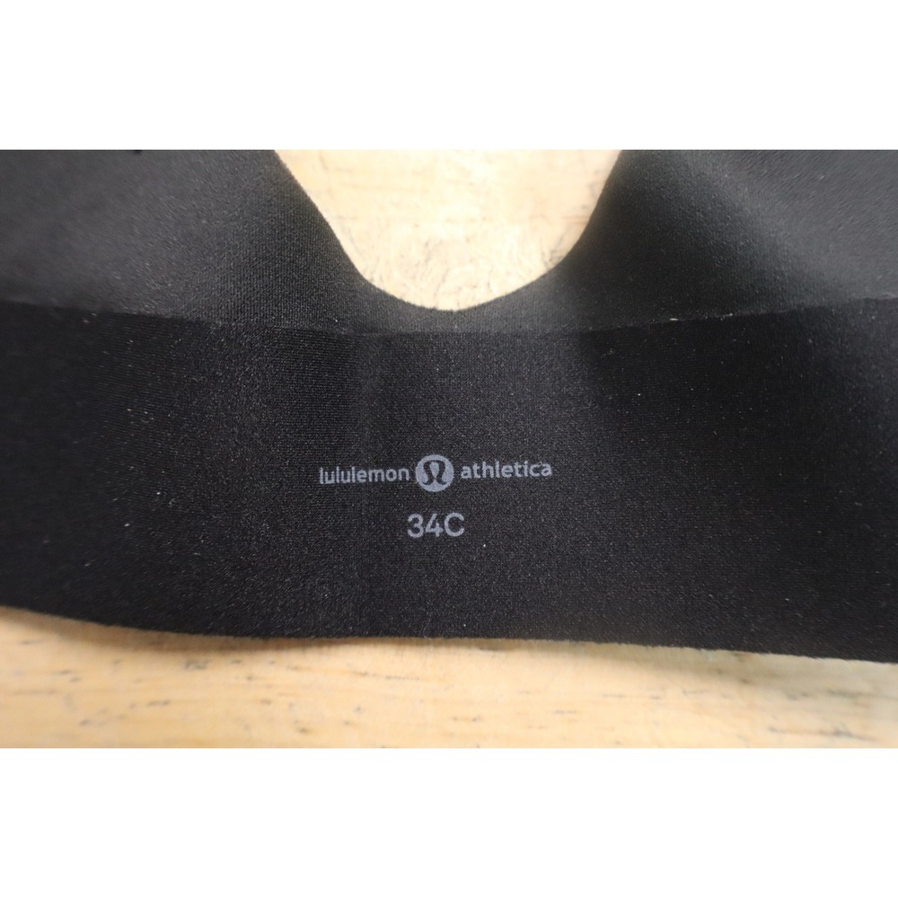 Lululemon Enlite Front Zip Sports Bra 34C Heritage 365 Camo Deep Coal Multi - Picture 4 of 6